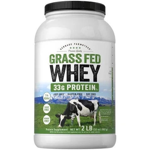 Carlyle Grass Fed Whey Protein 2 lbs Unflvrd