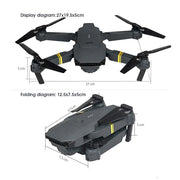 HD Camera WiFi Collapsible RC Quadcopter Helicopter Toy