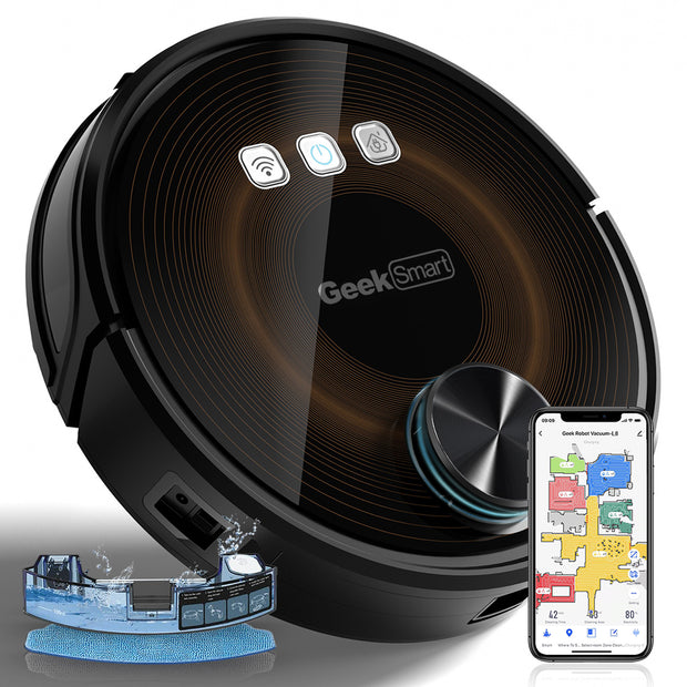 Cecotec 1390 Series Conga Robot Vacuum Cleaner 4 in 1 With Mapping App for  sale online