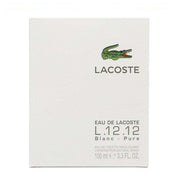 Lacoste Eau De Lacoste L.12.12 Blanc Cologne for Men, 3.3 Oz
