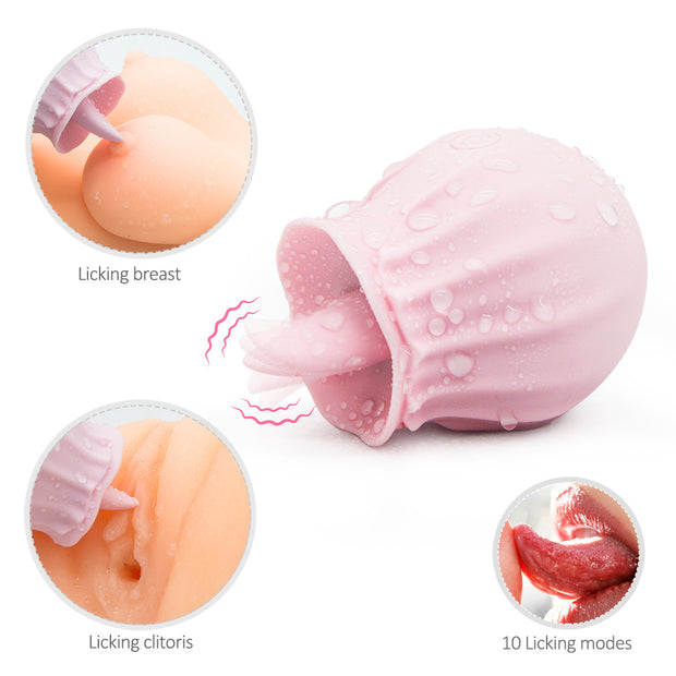 2022 New Frequency Vibration SuckinGModes-Waterproof Hand Wand Massager with Multi Function,Medical Silicone,Rechargeable USB