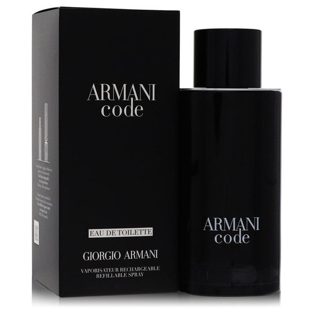 Armani Code by Giorgio Armani Eau De Toilette Spray Refillable